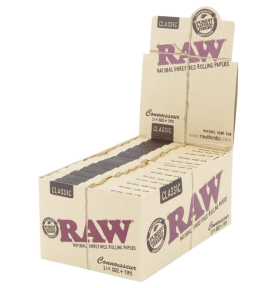RAW 1 1/4 Connoisseur W/Tips 