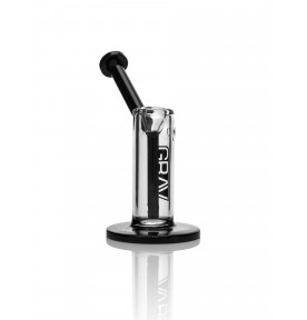 Small Upright Bubbler - Black Accents