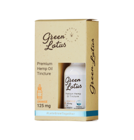 Green Lotus Premium Hemp Oil-Orange 