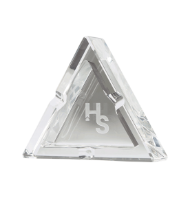 Higher Standards Premium Crystal Ashtray