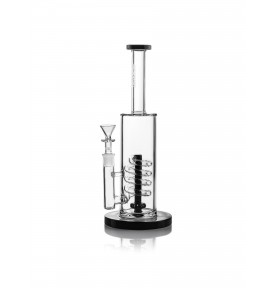 Black Accent Coil Showerhead Water Pipe